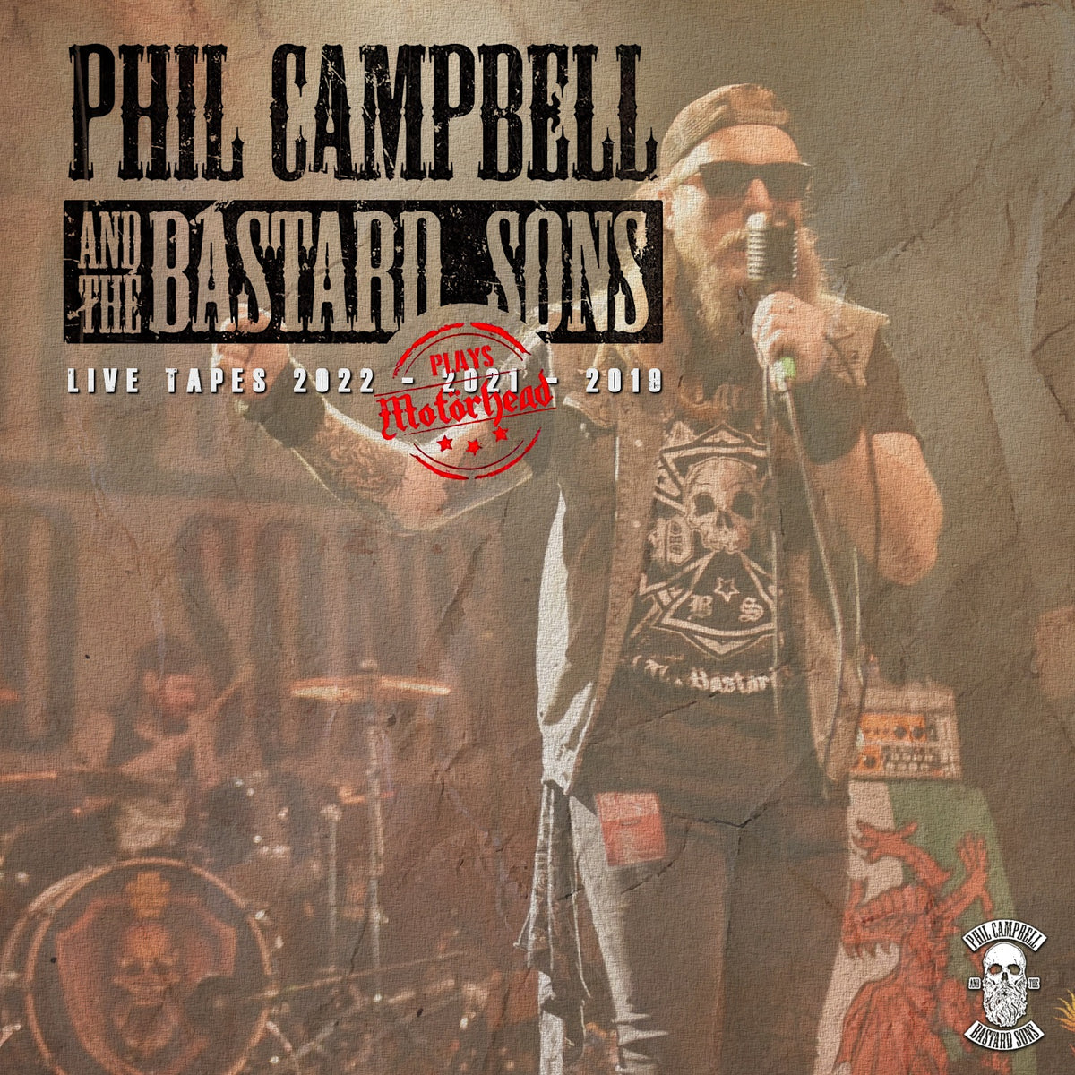 Phil Campbell And The Bastard Sons / Tour tapes 2022-2021-2019 (2CDR)