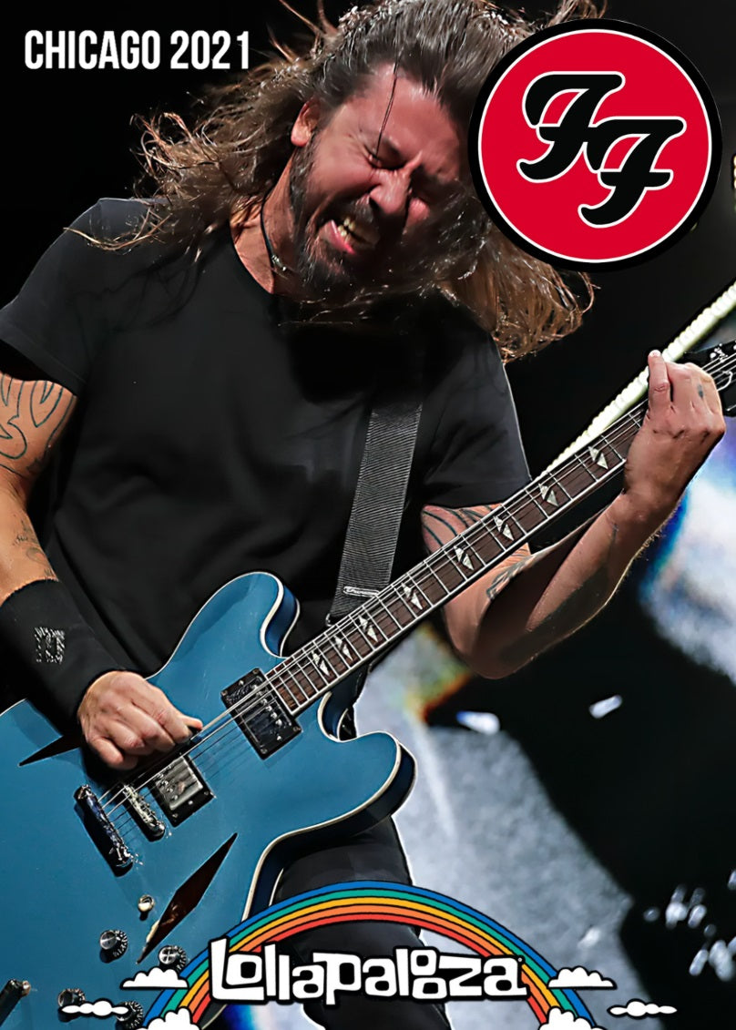 Foo Fighters / US Tour 2021 Lollapalooza Grant Park (1DVDR)