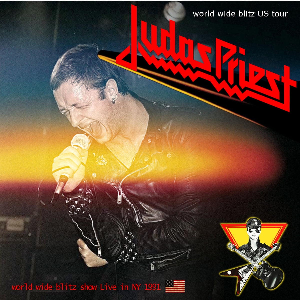 Judas Priest / World Wide Blitz US Tour 1981 the Palladium 1st show SOUNDBOARD (1CDR)