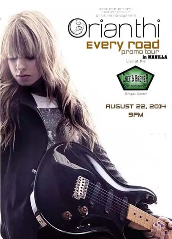 ORIANTHI / Every Road Promo Tour in Manilla 2014 (1DVDR)