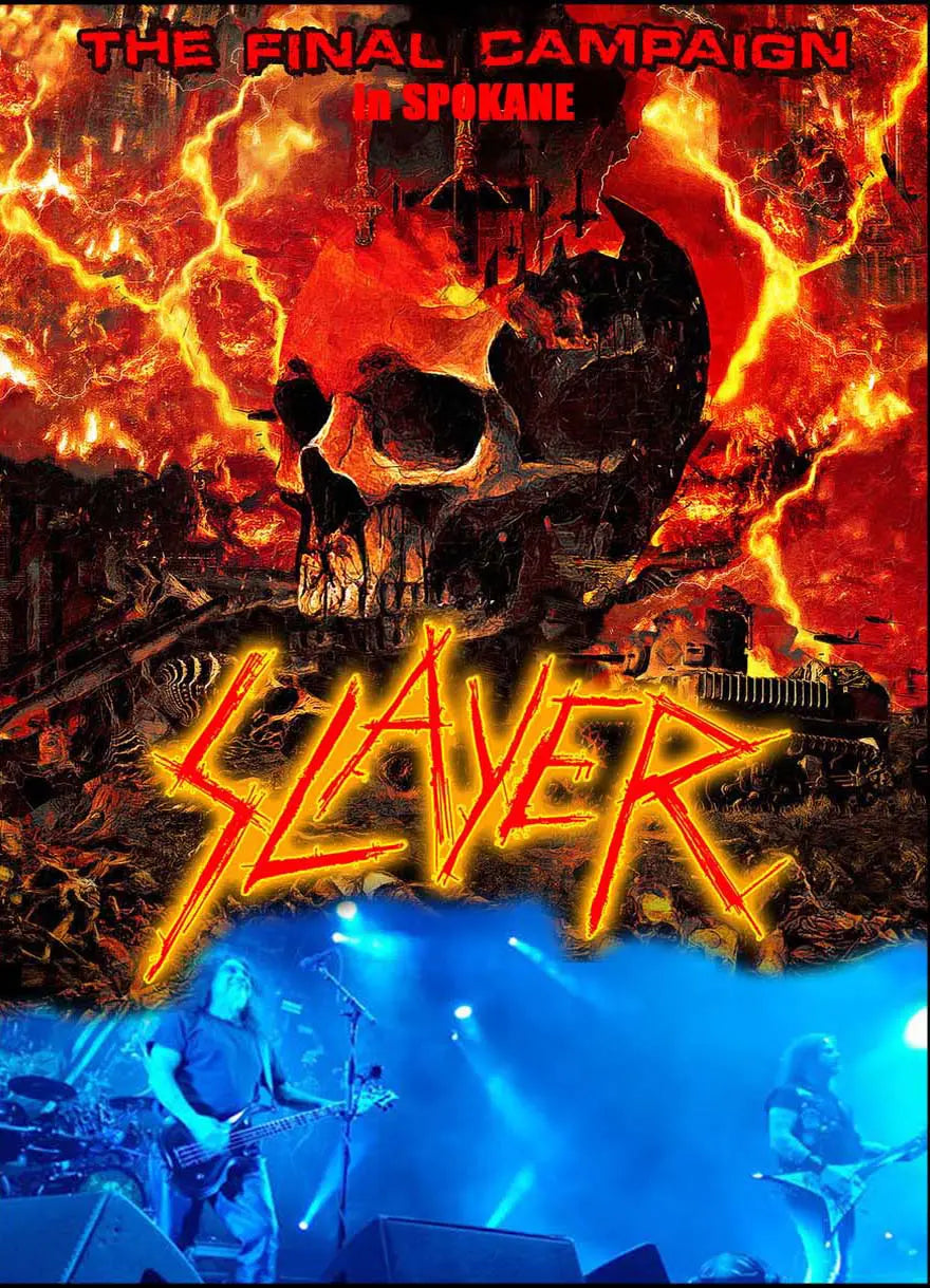 Slayer / The Final Campaign in Spokane (1DVDR)