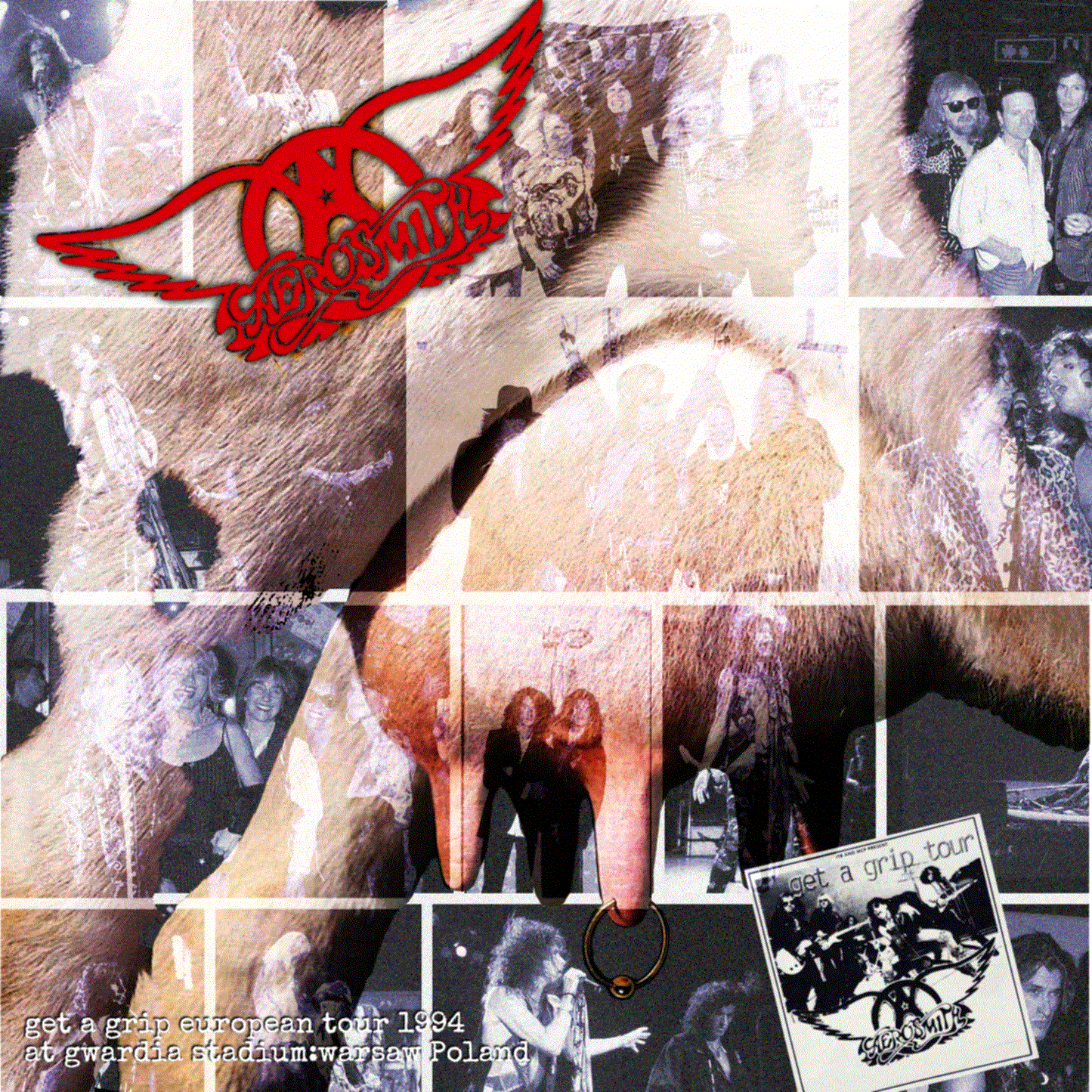 Aerosmith / Get A Grip European Tour 1994 Gwardia Stadium SOUNDBOARD (2CDR)