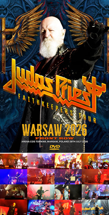JUDAS PRIEST / WARSAW 2026 FRONT ROW (1DVDR)