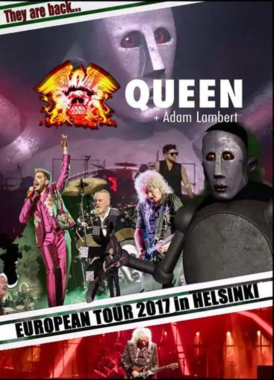 Queen + Adam Lambert / In Helsinki: European Tour 2017 (1DVDR)