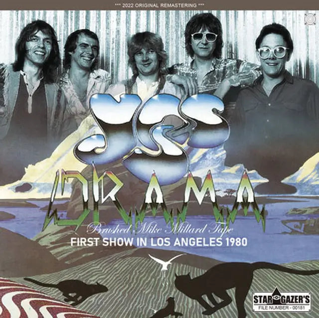 YES / FIRST SHOW IN LOS ANGELES 1980 Brushed Mike Millard Tape (2CDR)