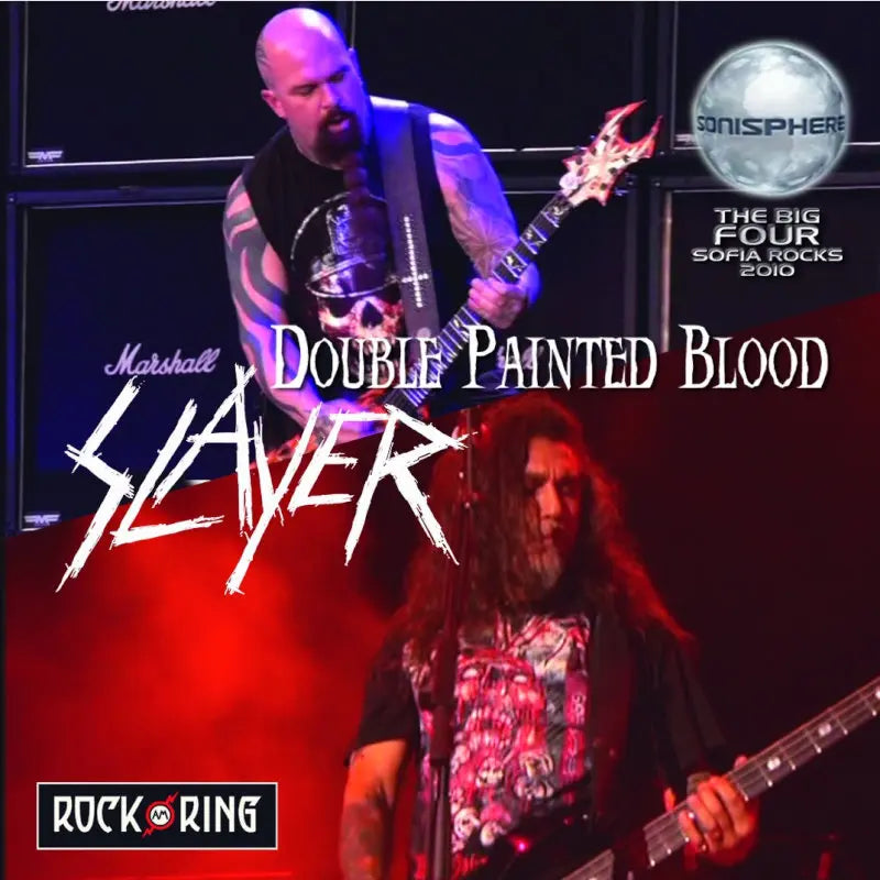 SLAYER / Double Painted Blood Sonisphere+ROCK AM RING 2010 Soundboard (2CDR)