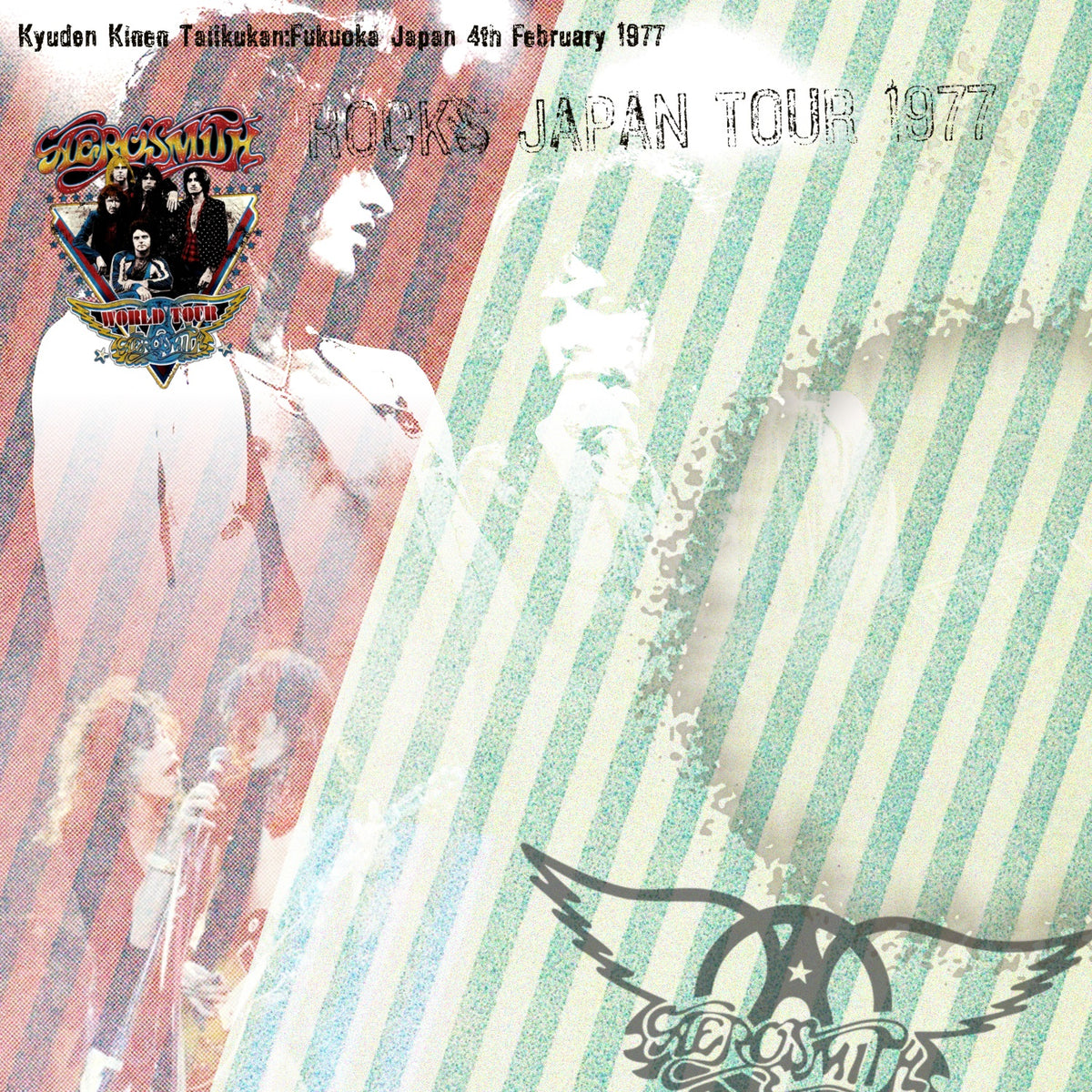 Aerosmith / Rocks Japan Tour 1977 show 4th Kyuden Kinen Taiikukan (2CDR)