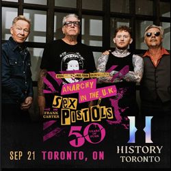 SEX PISTOLS w/FRANK CARTER / HISTORY,TORONTO 2026 (1CDR)