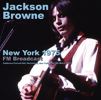 JACKSON BROWNE / NEW YORK 1975: FM BROADCAST (2CDR)