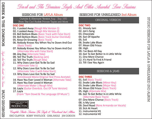DEREK & THE DOMINOS / LAYLA & OTHER ASSORTED LOVE SESSIONS �y3CD�z