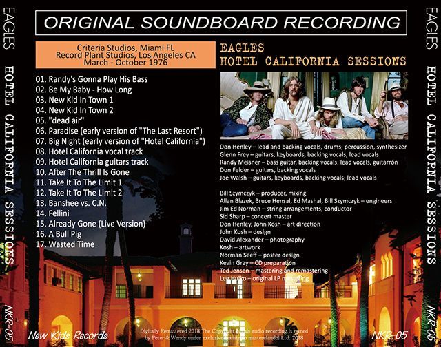 EAGLES / HOTEL CALIFORNIA SESSIONS �y1CD�z