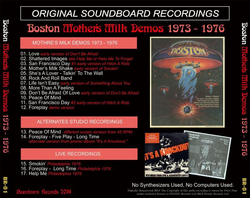 BOSTON / MOTHER'S MILK DEMO �y1CD�z