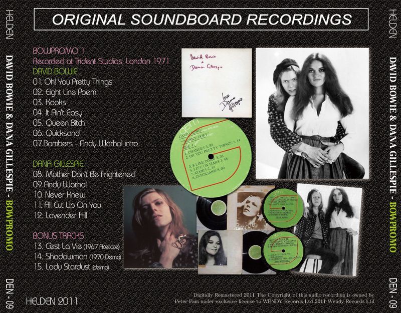 DAVID BOWIE / BOWPROMO 【1CD】