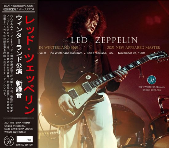 LED ZEPPELIN / WINTER IN WINTERLAND 1969 / 2021 NEW APPEARED MASTER (2CD+LTD.1CDR)