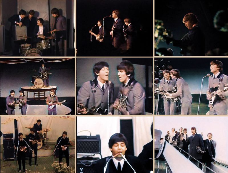 THE BEATLES / HOTTEST DENMARK AND THE NETHERLANDS 1964 IN COLOR (1DVD)