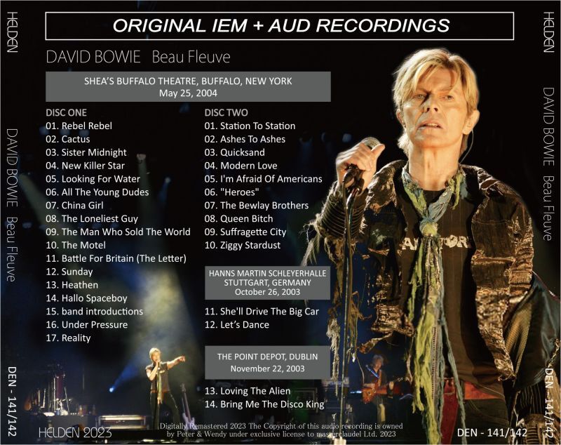 DAVID BOWIE / BEAU FLEUVE REALITY TOUR 2004 (2CD)
