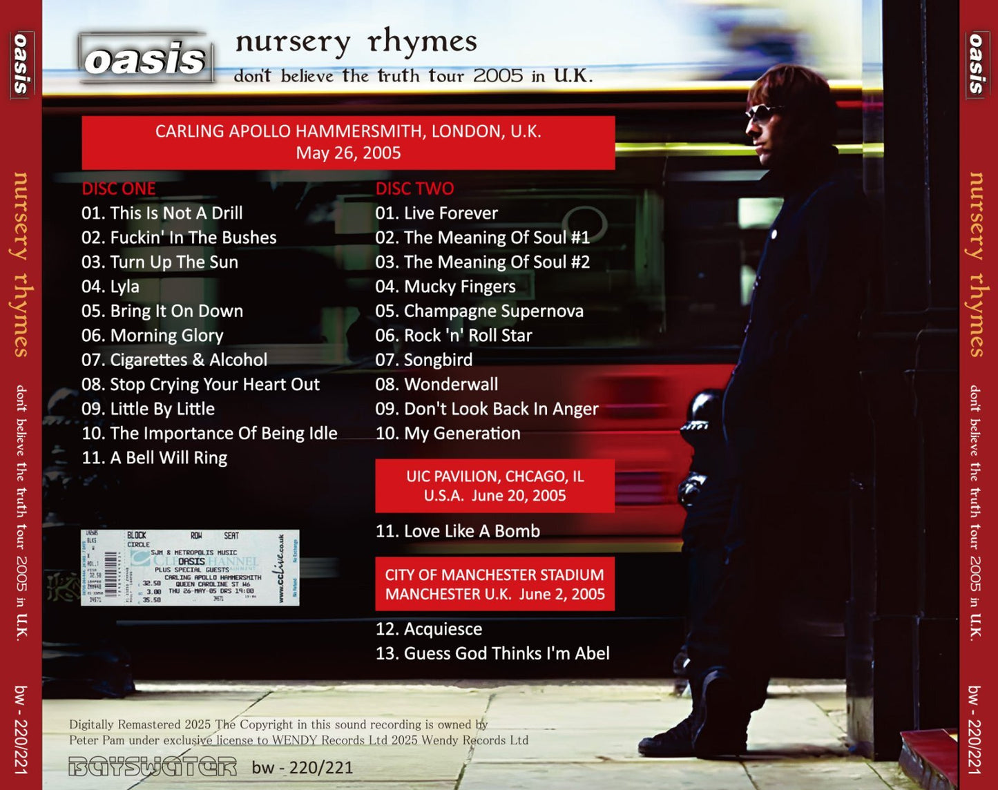 OASIS / 2005 NURSERY RHYMES (2CD)