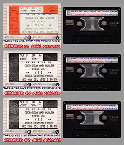 YES / L.A. FORUM 1991 MIKE MILLARD MASATER TAPES (3CD)