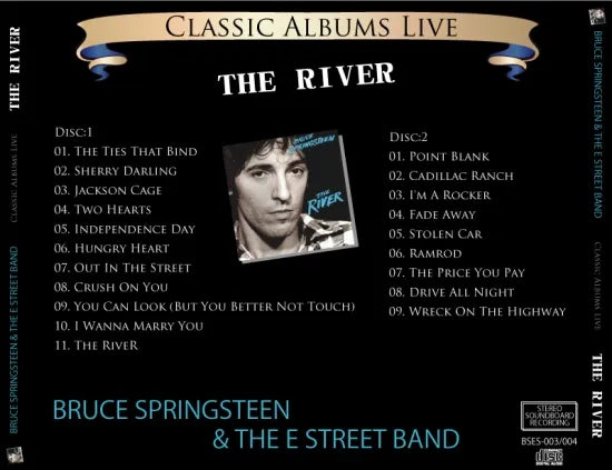 BRUCE SPRINGSTEEN / CLASSIC ALBUMS LIVE * THE RIVER (2CDR)