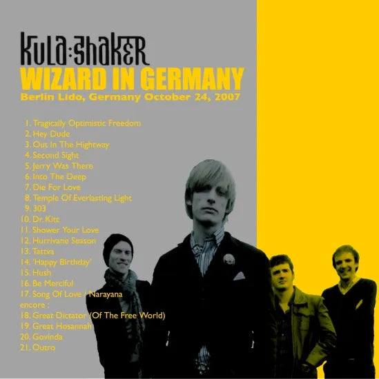 KULA SHAKER / WIZARD IN GERMANY (1CDR)