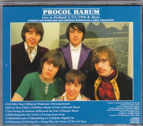PROCOL HARUM / QUITE RARELY SO!! (1CD)