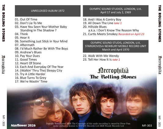 THE ROLLING STONES / NECROPHILIA (1CD)