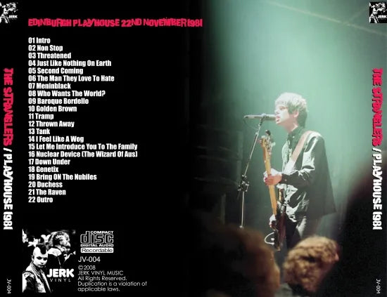 STRANGLERS / PLAYHOUSE 1981 (1CDR)