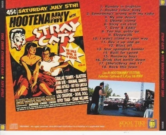 STRAY CATS / 1978 ROCKABILLY KINGS 2003 (1CD)