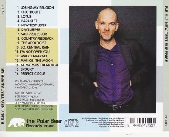 R.E.M. / NEW TEST SURPRISE (1CD)