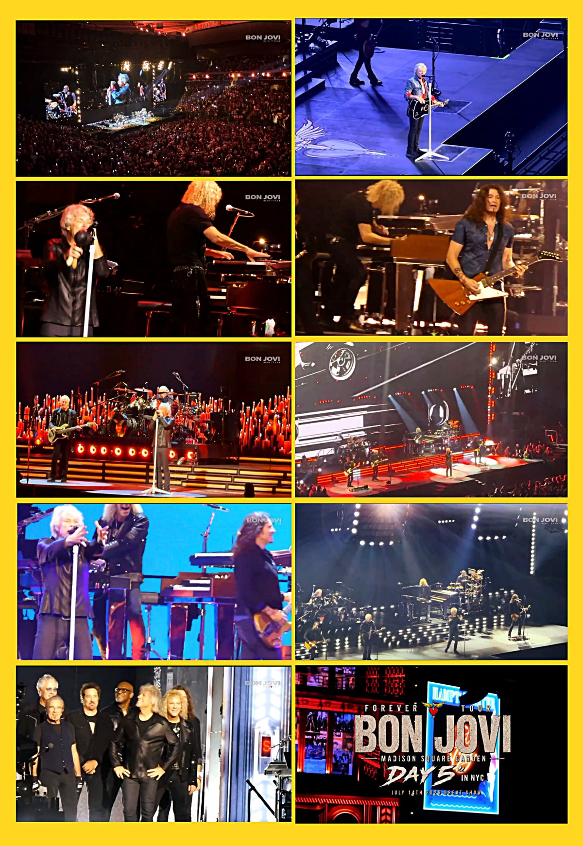 Bon Jovi / Forever Tour 2026 Madison Square Garden (1DVDR)