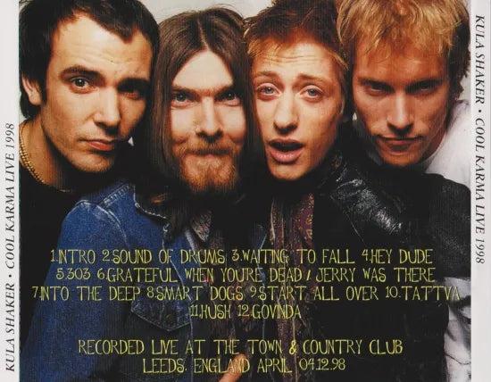 KULA SHAKER / COOL KARMA LIVE 1998 (1CDR)