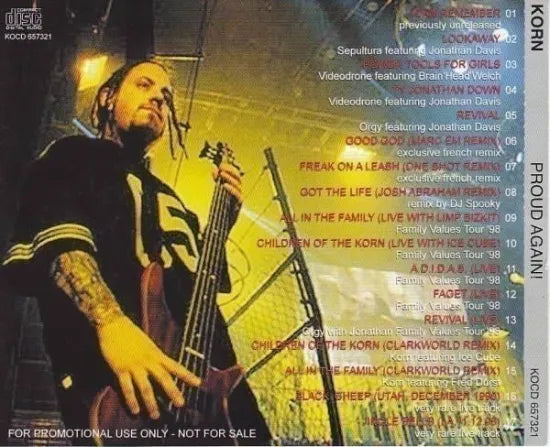KORN / PROUD AGAIN! (1CDR)