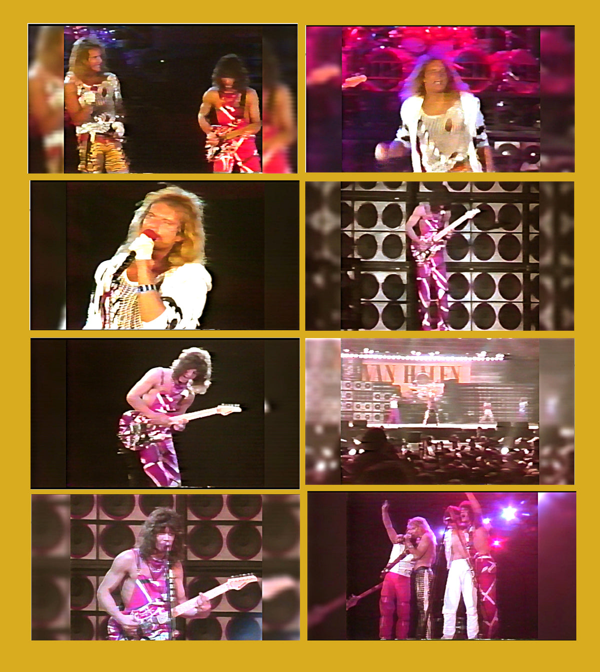 VAN HALEN / Hide Your Sheep Tour 1983 US Festival 1983 Glen Helen Regional Park PRO SHOT (1DVDR)