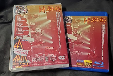 Def Leppard / Live in Whisky A Go Go 2022 Whisky A Go Go PRO SHOT (1DVDR)