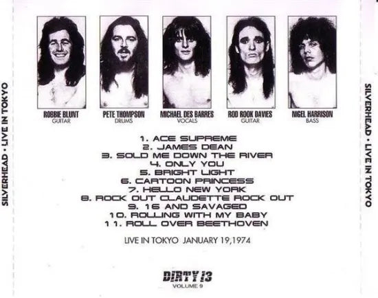 SILVER HEAD / LIVE IN TOKYO (1CD)