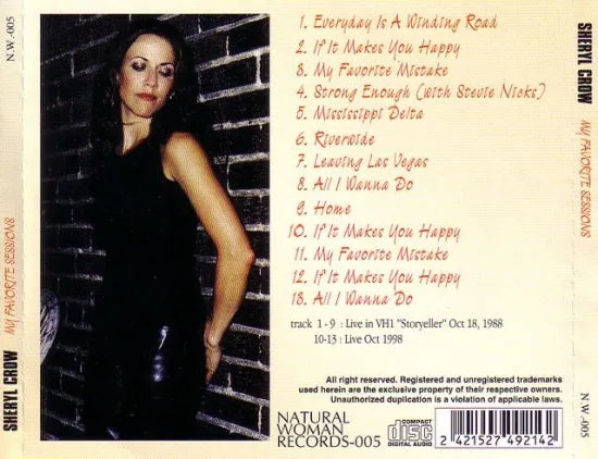 SHERYL CROW / MY FAVORITE SESSIONS (1CD)