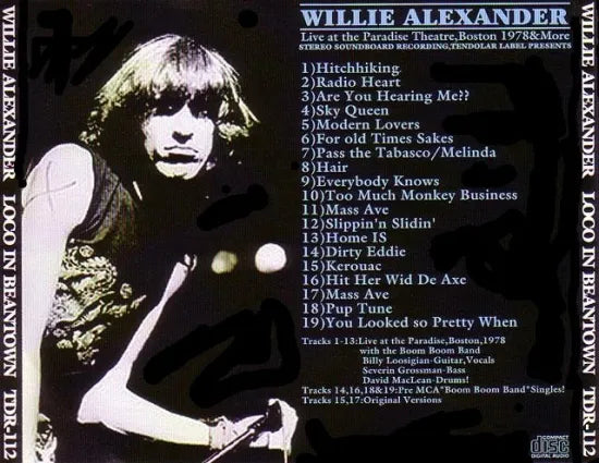 WILLIE ALEXANDER / LOCO IN BEANTOWN (1CD)