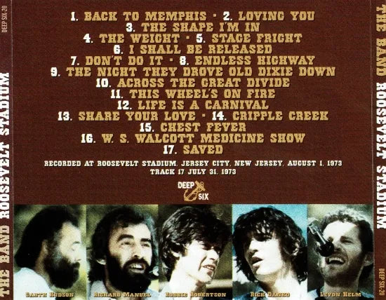 THE BAND / ROOSEVELT STADIUM (1CDR)