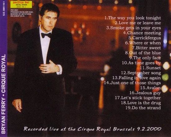 BRYAN FERRY / CIRQUE ROYAN (1CD)