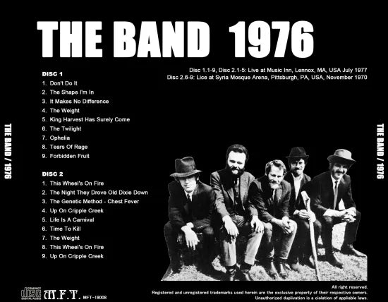 THE BAND / 1976 (2CDR)