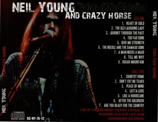 Neil Young And Crazy Horse / Too Far Gone (2CD)