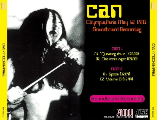 CAN / MOON IN PARIS SOUNDBOARD (2CDR)