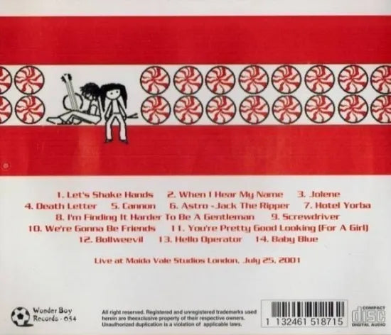 WHITE STRIPES / CANDY STRIPES (1CD)