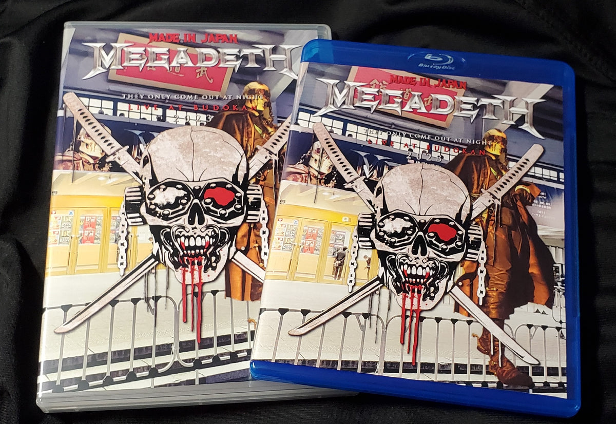 Megadeth / The Sick, The Dying... And The Dead! Japan Tour 2023 Nippon Budokan (1DVDR)