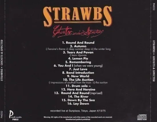 STRAWBS / GHOSTS & SPECTER (2CD)