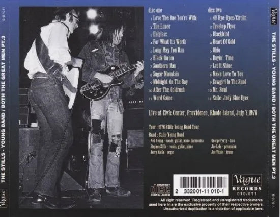 THE STILLS YOUNG BAND / BOTH THE GREAT MAN PART 1-3 SET (6CD)