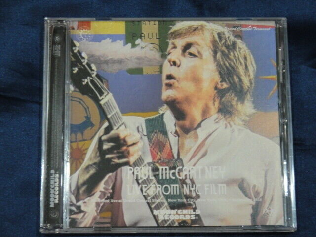 Paul McCartney Live From NYC Film DVD 1 Disc 25 Tracks Moonchild Records Music