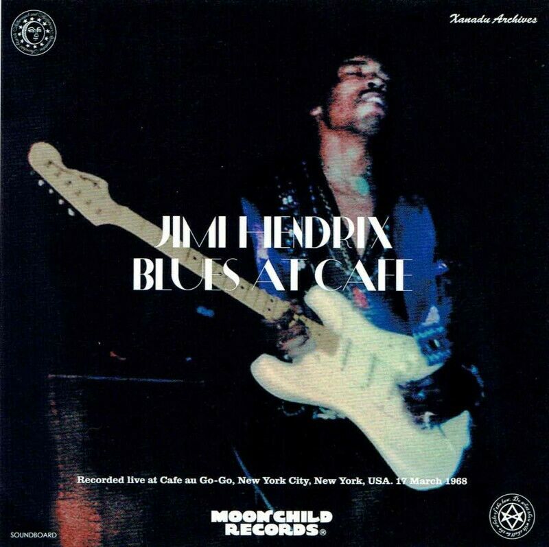 Jimi Hendrix Blues At Cafe 1968 New York 2CD Moonchild Records