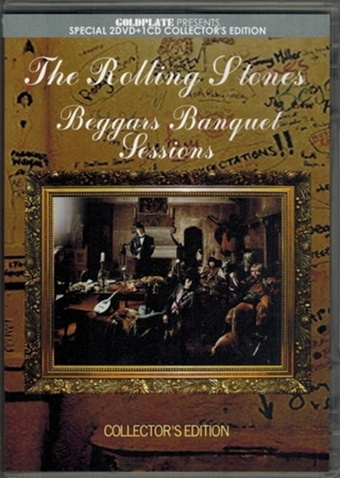 The Rolling Stones / Beggars Banquet Sessions (1CD+2DVD) Goldplate