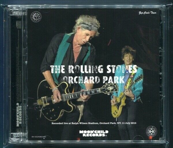 The Rolling Stones / Orchard Park 2015 Soundboard 2CD Moonchild